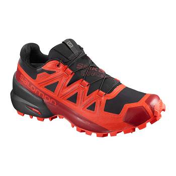 Salomon Férfi SPIKECROSS 5 GTX Terepfutó Cipő Piros